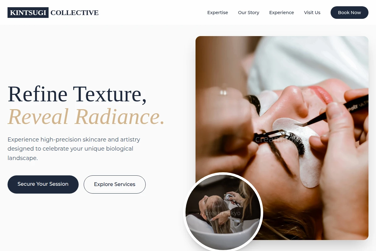 Minimalist Beauty Salon