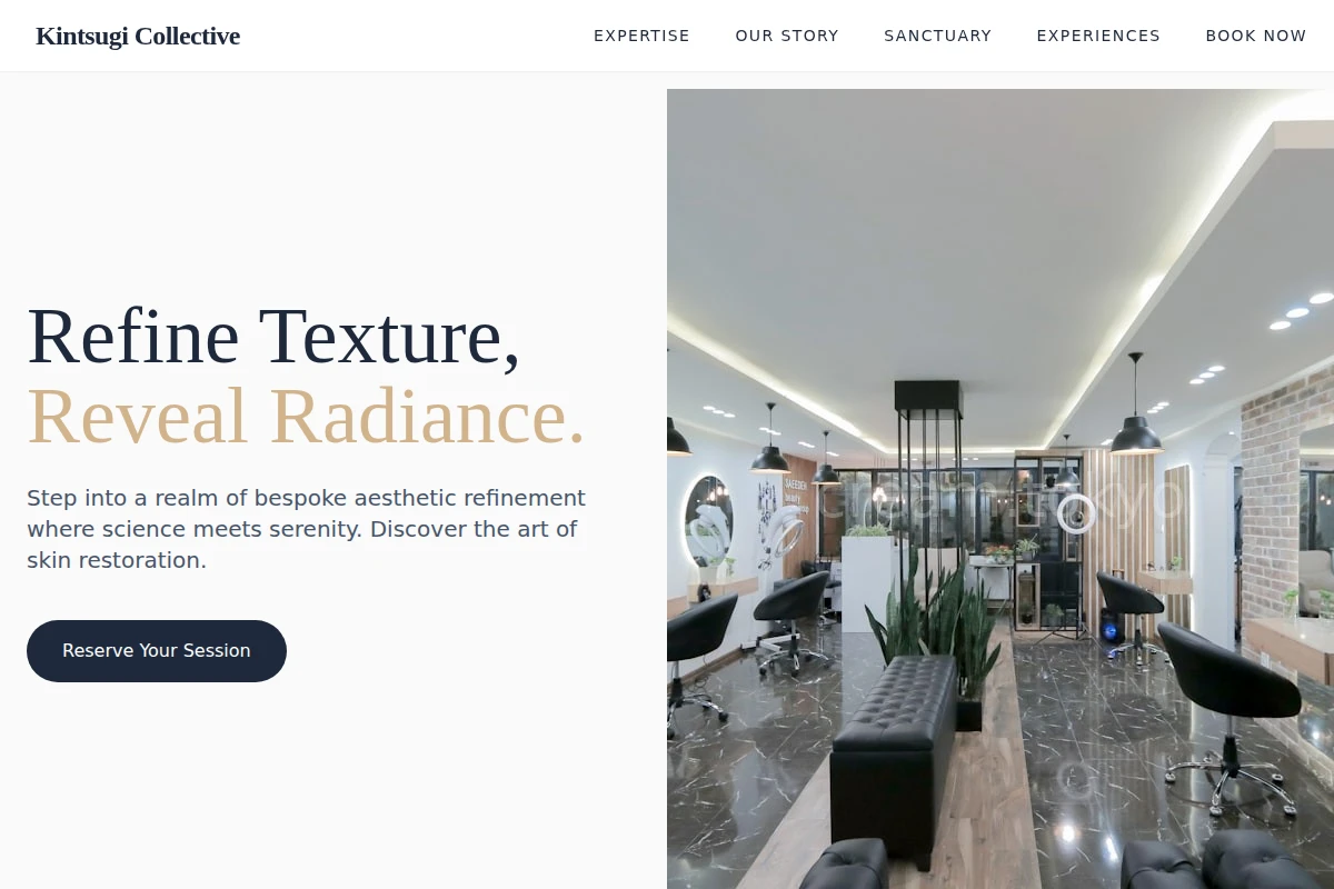 Cream Beauty Salon