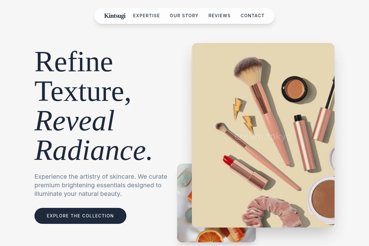 Brightening Cosmetics Beauty Supply Store