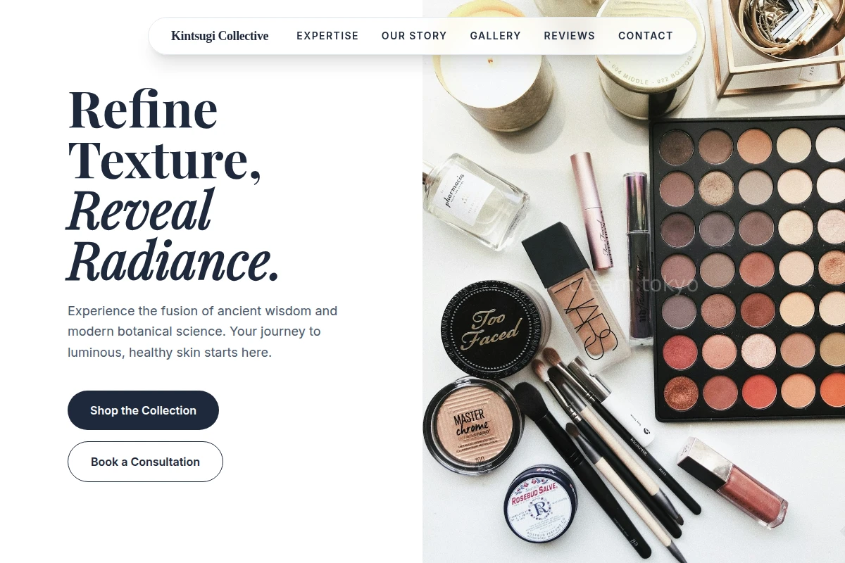 Organic Cosmetics Beauty Supply Store