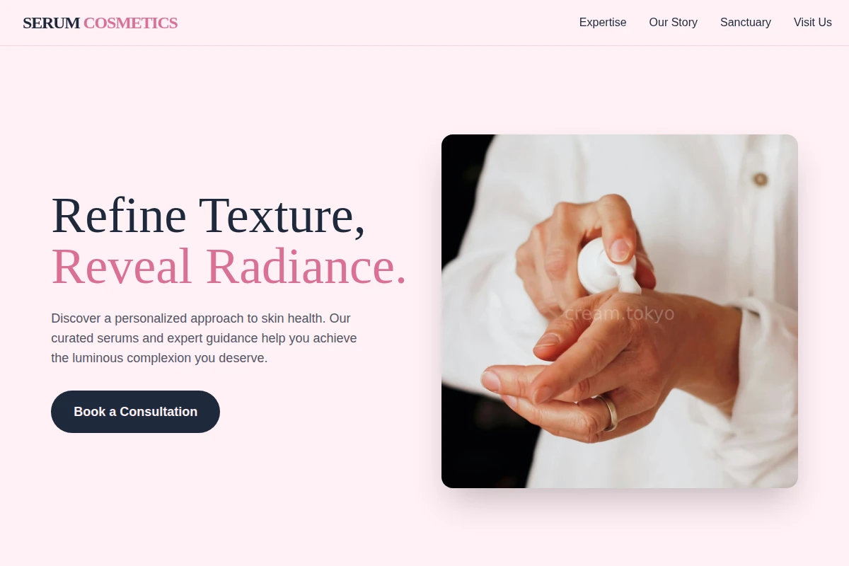 Serum Cosmetics Beauty Supply Store